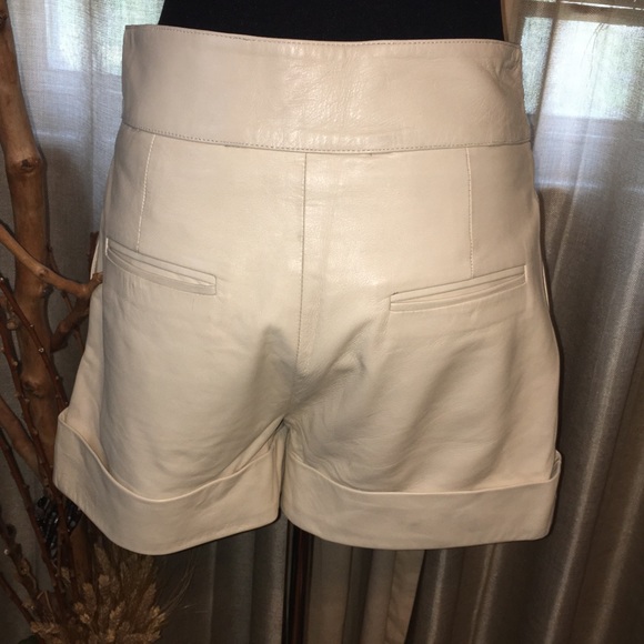 JC de Castelbajac Leather shorts - Picture 6 of 8
